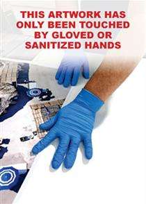 ONLY BEEN TOUCHED BY GLOVED SANITIZED HANDS