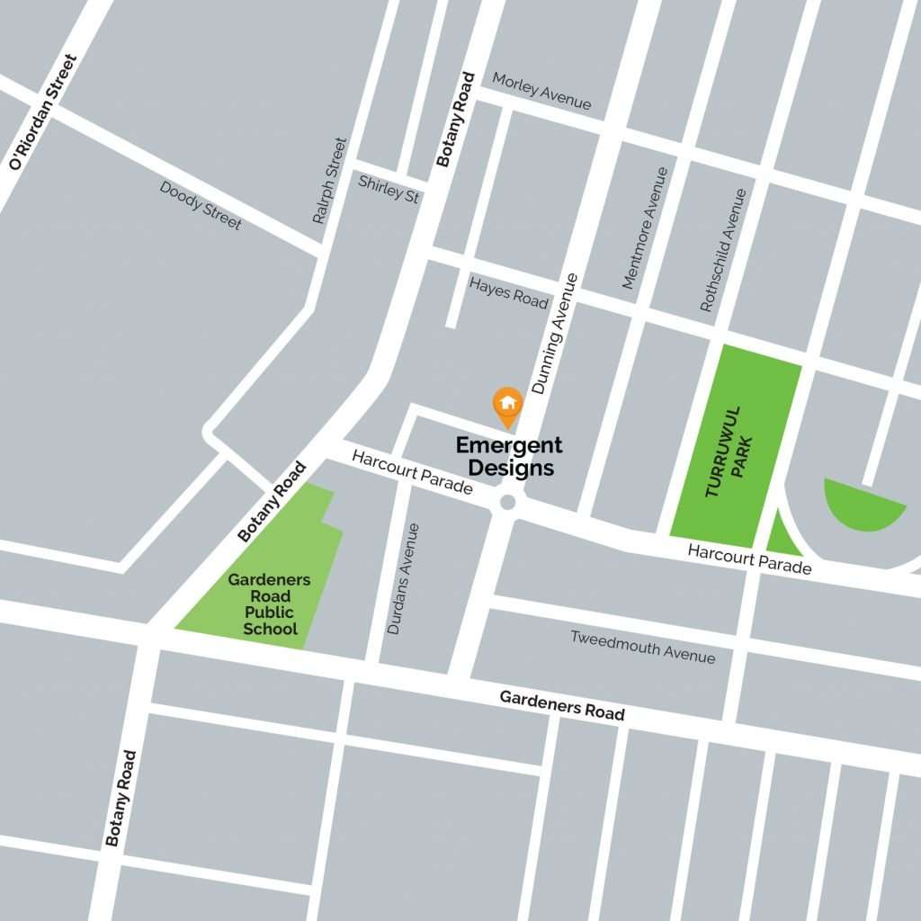 Map of our location